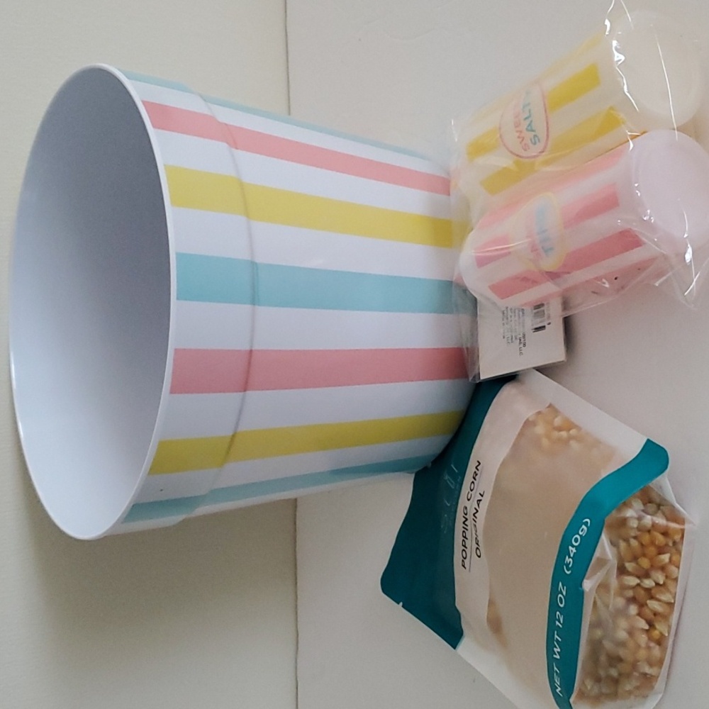 Popcorn 🍿 Bowl  Popcorn Drizzle Bottles